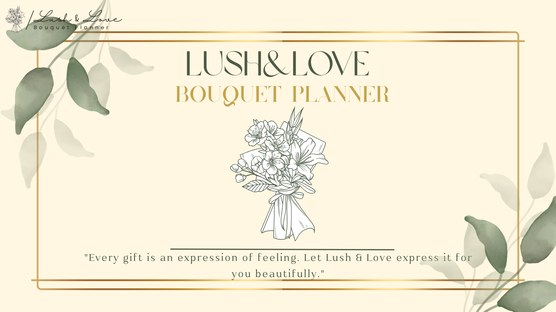 The Language of Flowers: Lush & Love Bouquet